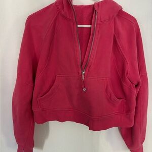 lululemon athletica Fuchsia Half-Zip Hoodie